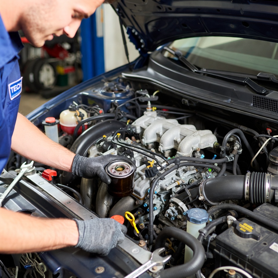 Vidange moteur - Garage Intégral